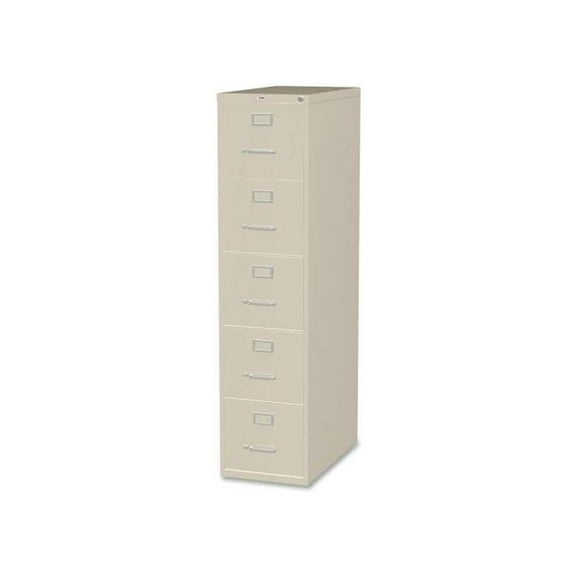 Lorell, LLR48497, Commercial Grade Vertical File Cabinet, 1 Each, Putty