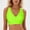 Yellow, variant on MKLEKYY Plus Size Tankini Swimsuits for Women Women Lace Up Swimwear Tops Underwire Full Coverage Bikini Top Push Up Swim Crop Top Tie Back Bathing Suit Tops 1546