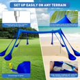 thumbnail image 4 of Carpa de playa Wabolay 305 x 305 cm UPF50+ con sacos de arena, 4 of 7
