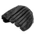 thumbnail image 2 of Guantes de béisbol de PVC grueso para entrenamiento y competición, para adultos y niños (negro, 12,5 pulgadas), 2 of 11
