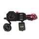 thumbnail image 1 of Teléfono USB ANGGREK para motocicleta DC12V a prueba de polvo con voltímetro, 1 of 8