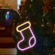 thumbnail image 4 of Luces decorativas de plástico, decoraciones navideñas, luces LED decorativas navideñas, luces LED de neón, diseño de dormitorio de centro comercial, lámpara colgante para fotos, decoraciones navideñas, 4 of 6