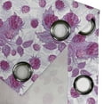 thumbnail image 5 of Ambesonne Nature Grommet Curtain, Vivid Rasberries Branch, 50" x 54", Violet and Purple, 5 of 6