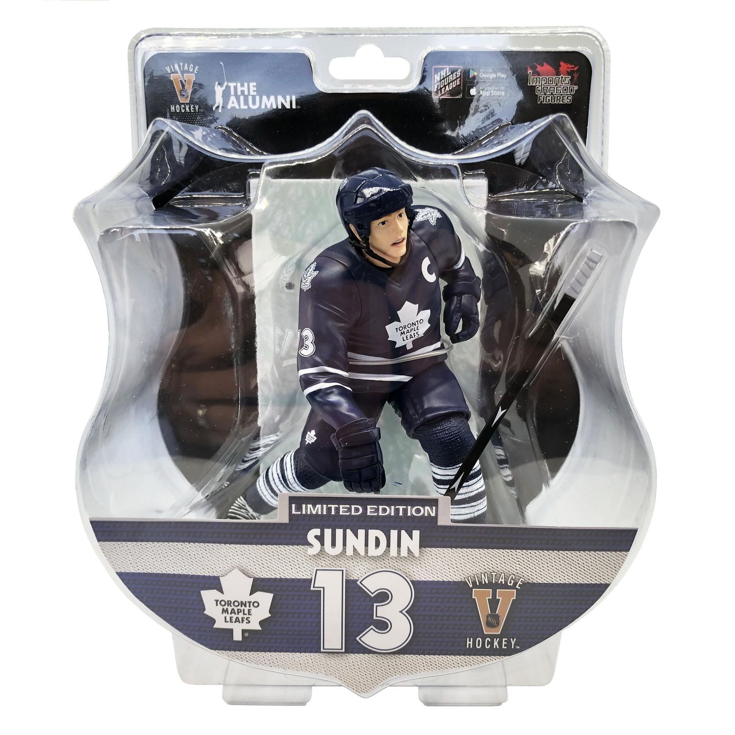 NHL Figures  - Mats Sundin - Toronto Maple Leafs - 6 Inch Figure