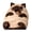 B, variant on awjaisca Adults Plush Envelope Sleeping Bag Cat Frog Shark Snake Rabbit Slumber Bag Home Travel Cold Weather Men Women Plush Animal Nap Mat