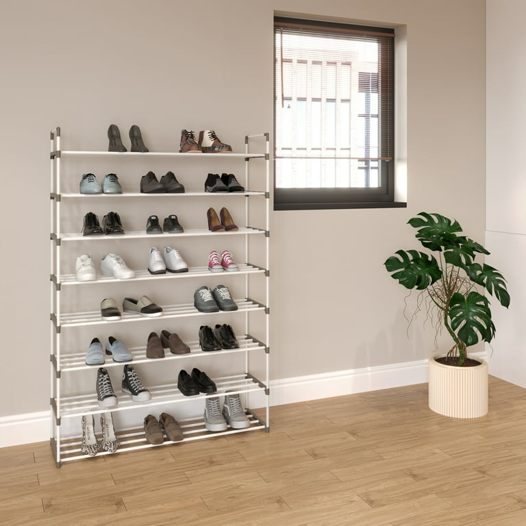 Shoe Rack 8 Tier Shoe Organizer for Closet Bathroom Entryway