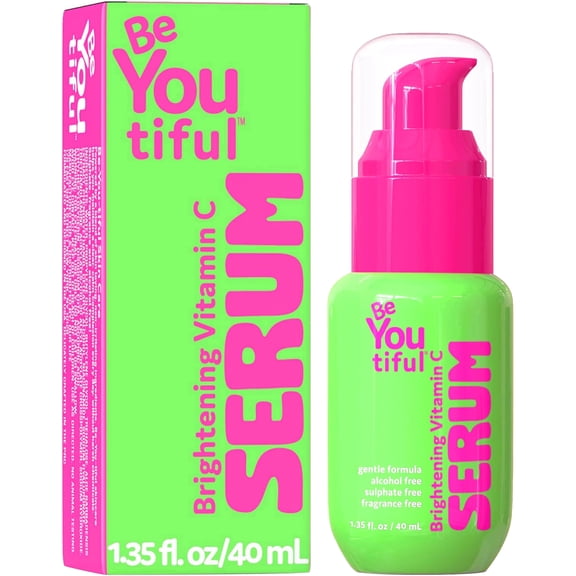BeYOUtiful Vitamin C Face Serum for Teen Girls, Tweens and Kids