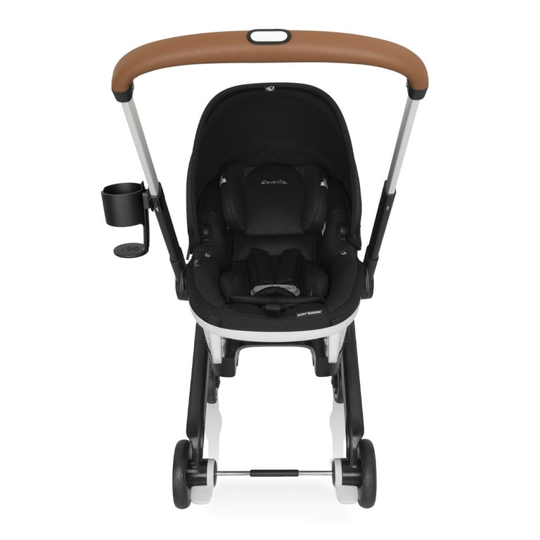 Evenflo Gold Shyft DualRide Infant Car Seat and Stroller Combo with Carryall Storage for Newborns Onyx Black Walmart