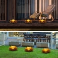 thumbnail image 5 of Waitmin Lotus Glass Solar Garden Lights - Decorative Outdoor Lighting, 5 of 7