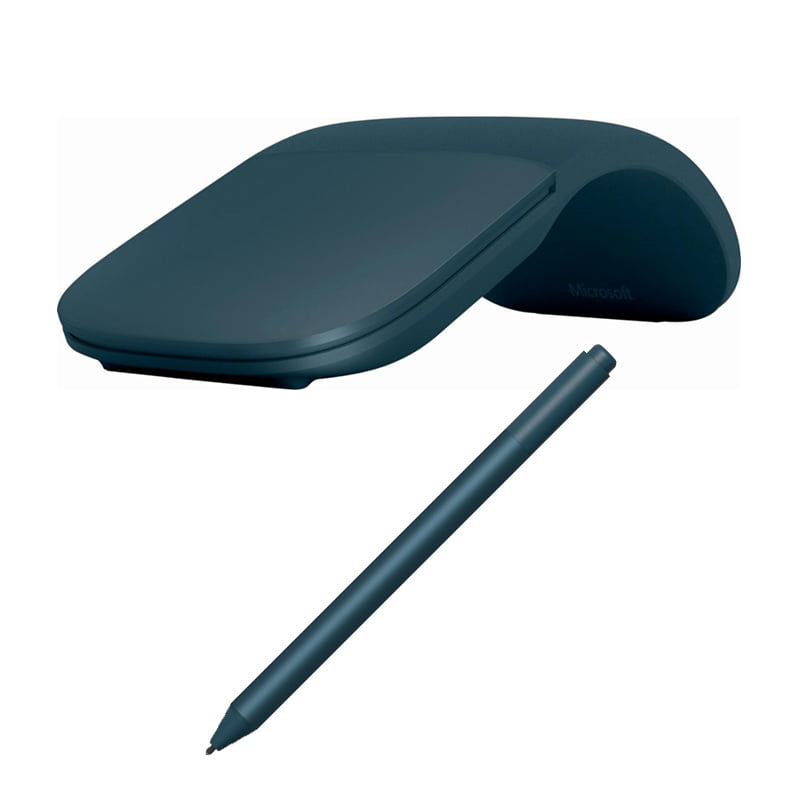 Cobalt Blue Microsoft Surface Wireless Arc Touch Mouse 