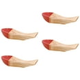thumbnail image 4 of 4Pcs Wooden Fish Shaped Storage Chopstick Racks Creative Chopstick Shelves, 4 of 7