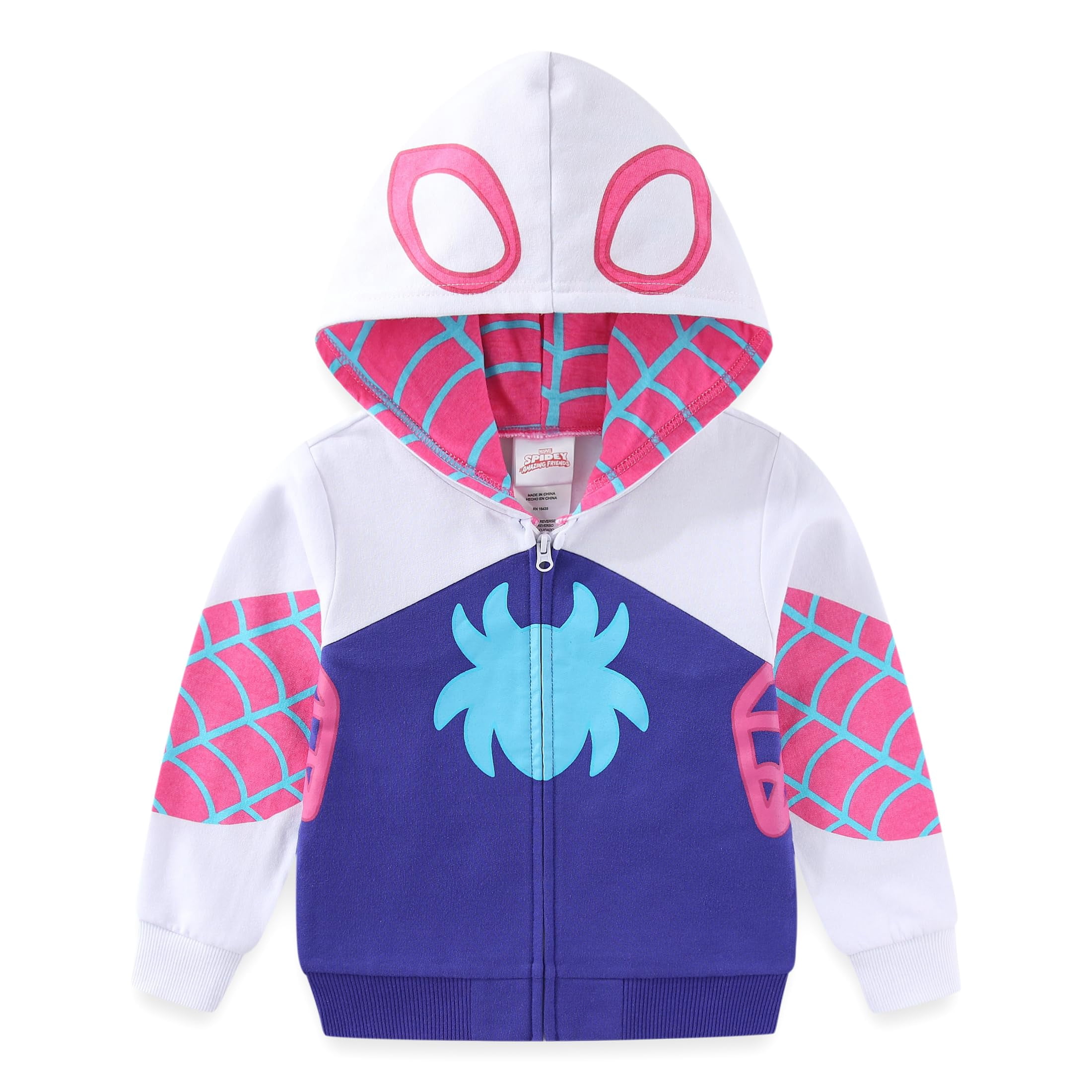 Marvel Spidey & His Amazing Friends Ghost Spider Spider-Gwen Zip