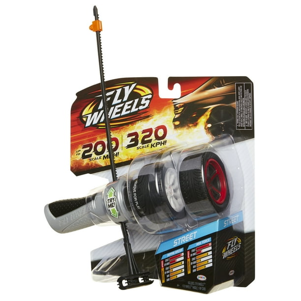 Fly Wheels Launcher + 2 Street Wheels Rip it up to 200 Scale MPH