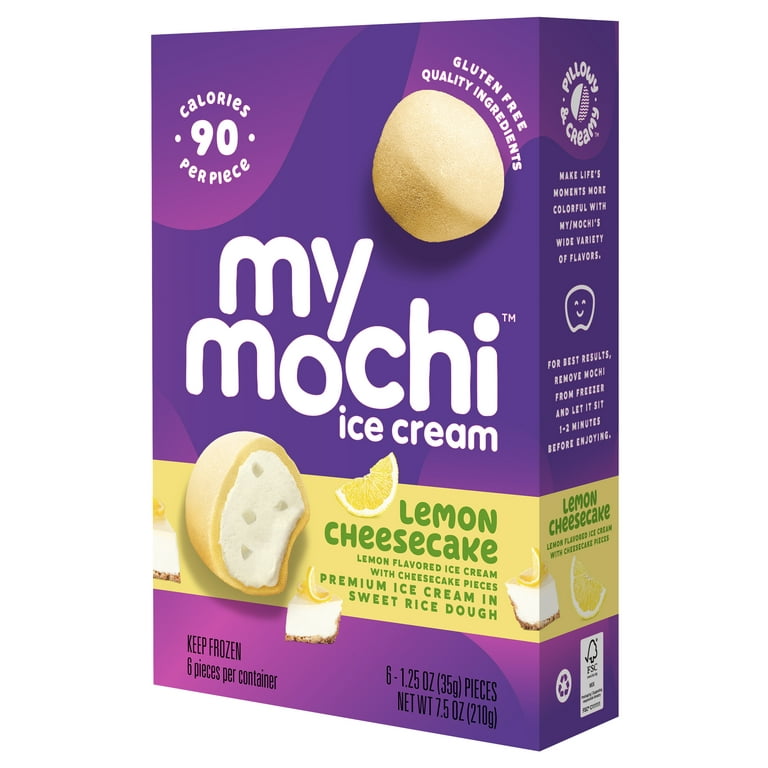 My/Mochi Ice Cream Lemon Cheesecake, 7.5 Ounces - Walmart.com