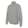 thumbnail image 2 of Fleece Nublend® Quarter-Zip Cadet Collar Sweatshirt, 2 of 5