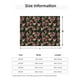 thumbnail image 5 of Balery Rose Flowers Manta de Franela con Dibujo, Lujo Ultra Suave y Cálido, Antipelusa y Resistente a las Arrugas para Cama, Sofá, Camping -80"x60", 5 of 6