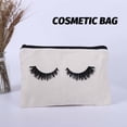 thumbnail image 3 of Makeup Bag Storage Sack Canvas Pouch Fine Workmanship Cartoon Fashionable Multipurpose Simple Style Chic Design Exquisite Type 1, 3 of 9