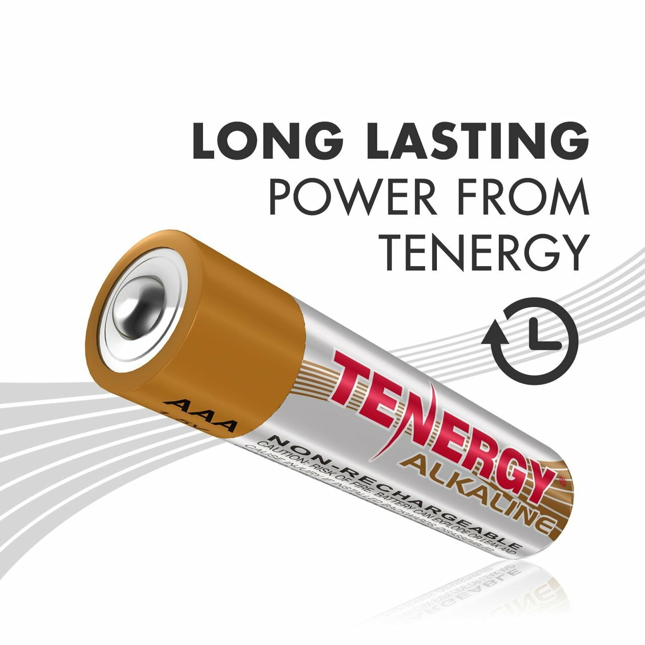 Tenergy Alkaline AAA Batteries, Non-rechargeable, 720 Pack