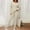 Beige, variant on Dgankt Women Sets 2 Piece Outfits Fashion Solid Knitted Round Neck Long Sleeve Casual Pants Set,Size S-3XL