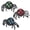 Pectin Style-1pc, variant on Spider Squishy, Spider Squishy Balls, Spider Stress Relief Squishy Fidget – Realistic Tpr Material Prank Gift for Halloween, April Fools' Day, And Parties, Colorful Pearl Style-1pc