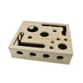 thumbnail image 4 of Caja de enriquecimiento con rompecabezas de arañazos, juguetes de rompecabezas, entrenamiento de inteligencia multiusos, suministros para mascotas,, 4 of 8