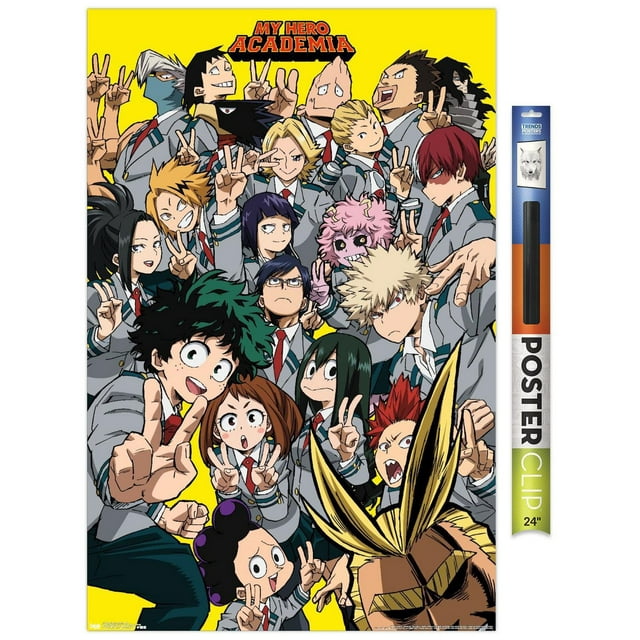 My Hero Academia - Selfie Wall Poster, 22.375" x 34"