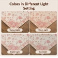 thumbnail image 7 of Design&I 8'x10' Washable Area Rug Extra Large Vintage Boho Distressed Ornate Frame Oversized Border for Dining Room, Office, Lounge, Snag-Free, 7 of 7
