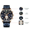 thumbnail image 3 of CURREN Men Watch Quartz Movement Stainless Steel Strap Time &, 3 of 8
