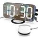 thumbnail image 1 of Alarma eléctrica Shaker Shaker USB LED Pantalla digital Reloj de 3 engranajes Ajustable Despertador Luz de Luz de Luz de Noche Para Oficina Hogar Negro Inevent HA011219-01B, 1 of 7