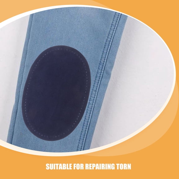 STRANDCHIC Iron-On Clothing Patches for Elbow and Knee Reinforcement, 2 Pairs Repair Patches for Jackets and Pants