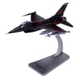 thumbnail image 3 of figatia 1/100 Alloy F16D Plane Model Airplane Model Fighter Aircraft for Bar Bedroom, 3 of 9