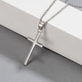 thumbnail image 3 of Women With Cross Pendant Classic With Diamond In 925 Sterling Silver(without Chain), 3 of 5
