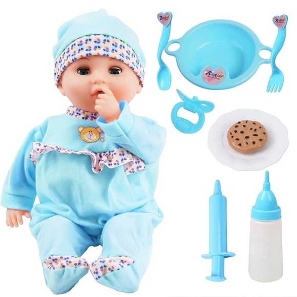 Muñeca interactiva Toy Choi's de 16 pulgadas con sonidos y acceso.