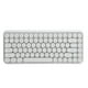 thumbnail image 1 of Teclado Bluetooth Sailing inalámbrico retro redondo de 84 teclas blanco marfil, 1 of 10