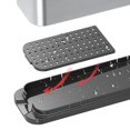 thumbnail image 4 of Stainless Steel Kitchen Utensil Holder with 4 Divided Compartments, 4 of 5