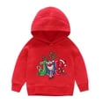 thumbnail image 4 of Children's Christmas Print Hooded Long-Sleeved Pullover, 4 of 8