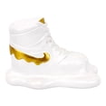 thumbnail image 1 of Figura Decorativa - Forma Tenis Blanco con Dorado, 1 of 3