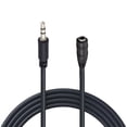 thumbnail image 1 of Cable Extensión Auxiliar Estéreo Macho a Hembra 3.5mm 1.8m, 1 of 2