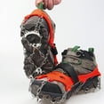 thumbnail image 6 of Anti Slip Traction Cleats for Ice & Snow Stainless Steels Ice Spikes Ice Cleats Crampons, 23 Spikes Shoe Ice Snow Grips, 6 of 8
