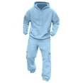 thumbnail image 4 of Aofany Men Sweatpants Tracksuit Set Casual 2 Pcs Sweatshirts and Pant Outfits Gym Loungewear Hoodies Sweatsuit, 4 of 5