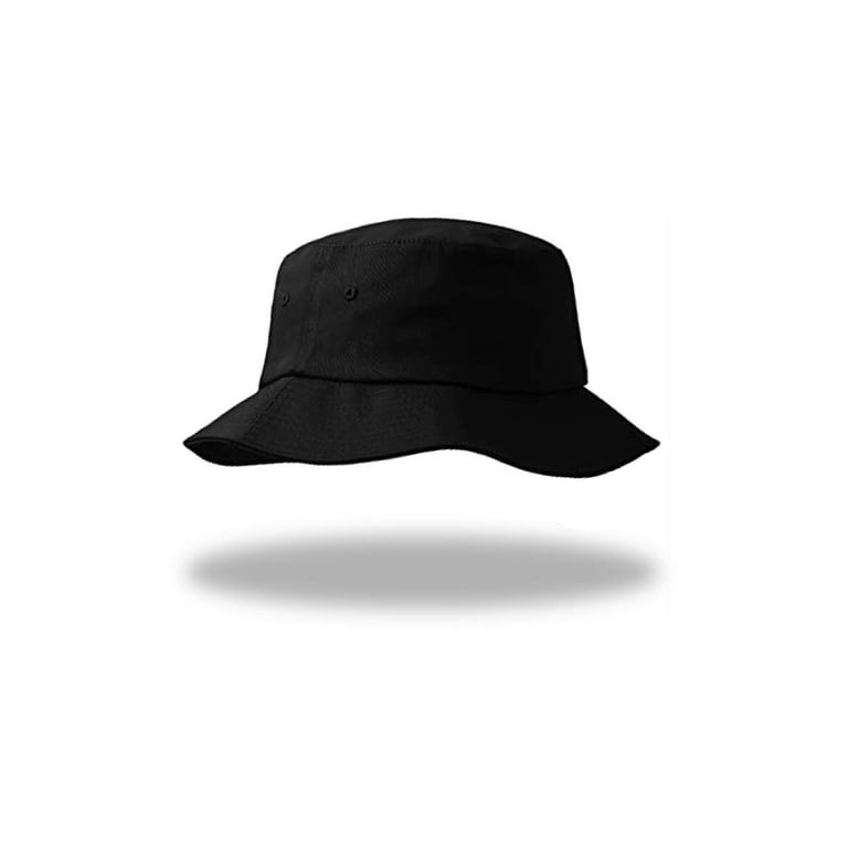 Big & Tall Bucket Hat - 3XL/4XL Size By BigHeadCaps - Khaki Cotton FlexFit