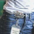 thumbnail image 6 of WIRESTER Set 2pcs Design Acrylic Key Card Holder Belt Clip Reel Id Badge Retractable - Elephant Birdy, 6 of 6