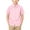 Pink, variant on SHTXOZHI Boys Button Down Shirts Collared Neck Short Sleeve Tops Comfortable School Uniform Tees for Kids