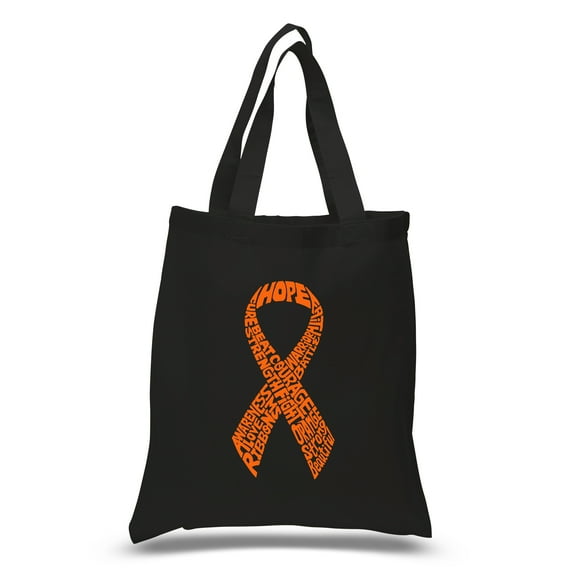 LA Pop Art Small Word Art Tote Bag - Ms Ribbon