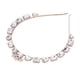 thumbnail image 1 of Diadema Nupcial, Exquisita Hermosa Aplicación Amplia Diadema De Diamantes De Imitación Flexibilidad Para Fiestas Para Bodas ANGGREK Otros, 1 of 8