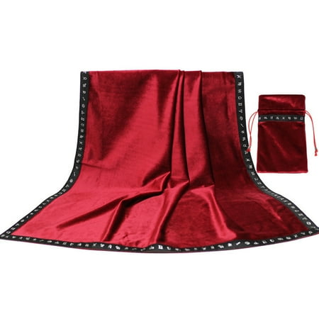 

Tarot Tablecloth Astrology Embroidered Tarot Table Cloth Table Cover with Tarot Pouch