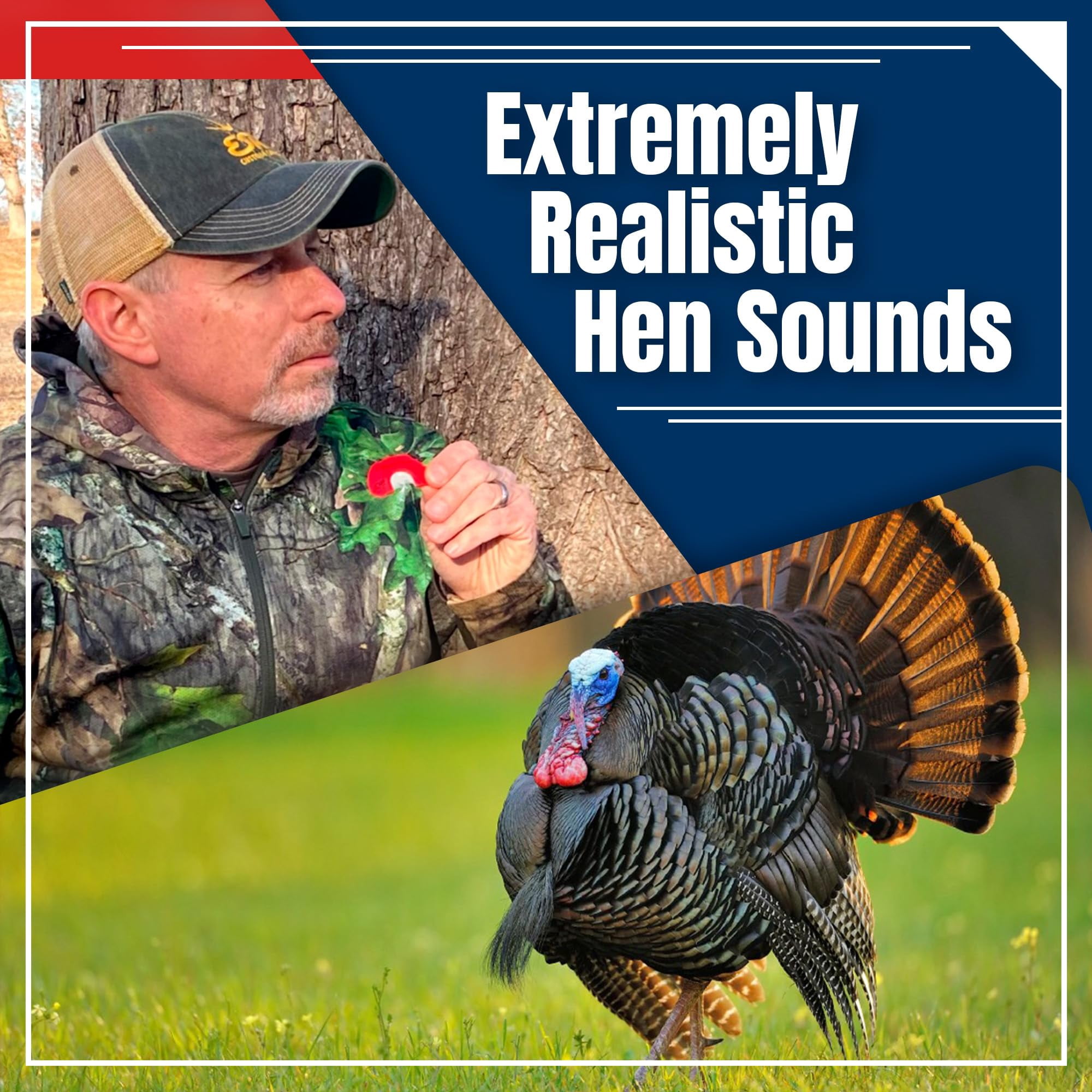 ESH Signature Series Turkey Mouth Calls 3-Pack – Diaphragm Calls for Hunting
