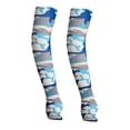 thumbnail image 1 of Eigraketly Brazo Sol Protección Ocultar Guardia transpirable Ropa deportiva Deportes al aire libre Mangas de fitness para correr Pesca Ciclismo Ciclismo camuflaje cielo azul Eigraketly OD021038-13, 1 of 6