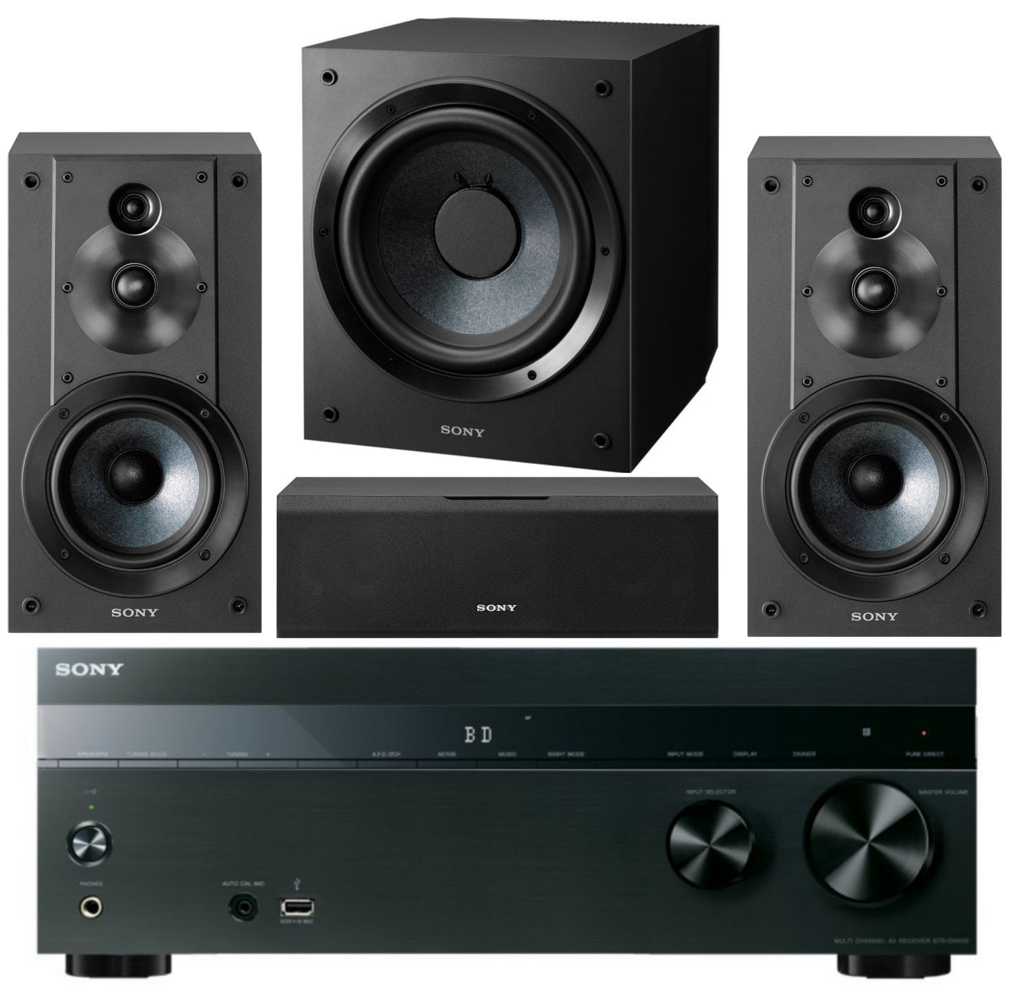 Sony 5.2Channel 4K 3D A/V Bluetooth Surround Sound Multimedia Home