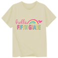 thumbnail image 3 of Stylish Girls Graphic Tees Casual Tops for Everyday Wear Comfortable Spring Summer, 3 of 3